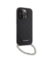 Hurtownia GSM - Etui Karl Lagerfeld KLHCP14LSACKLHPK Apple iPhone 14 Pro negru/black hardcase Saffiano Monogram Chain - KLD1577 - {ean13} - Hurt