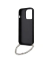 Hurtownia GSM - Etui Karl Lagerfeld KLHCP14LSACKLHPK Apple iPhone 14 Pro negru/black hardcase Saffiano Monogram Chain - KLD1577 - {ean13} - Hurt