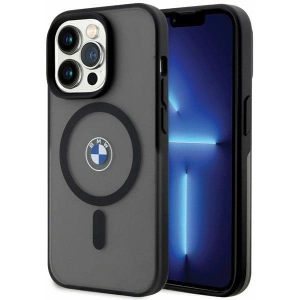 Hurtownia GSM - Etui BMW BMHMP14LDSLK Apple iPhone 14 Pro negru/black hardcase Signature MagSafe - BMW464 - {ean13} - Hurt