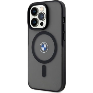 Hurtownia GSM - Etui BMW BMHMP14LDSLK Apple iPhone 14 Pro negru/black hardcase Signature MagSafe - BMW464 - {ean13} - Hurt
