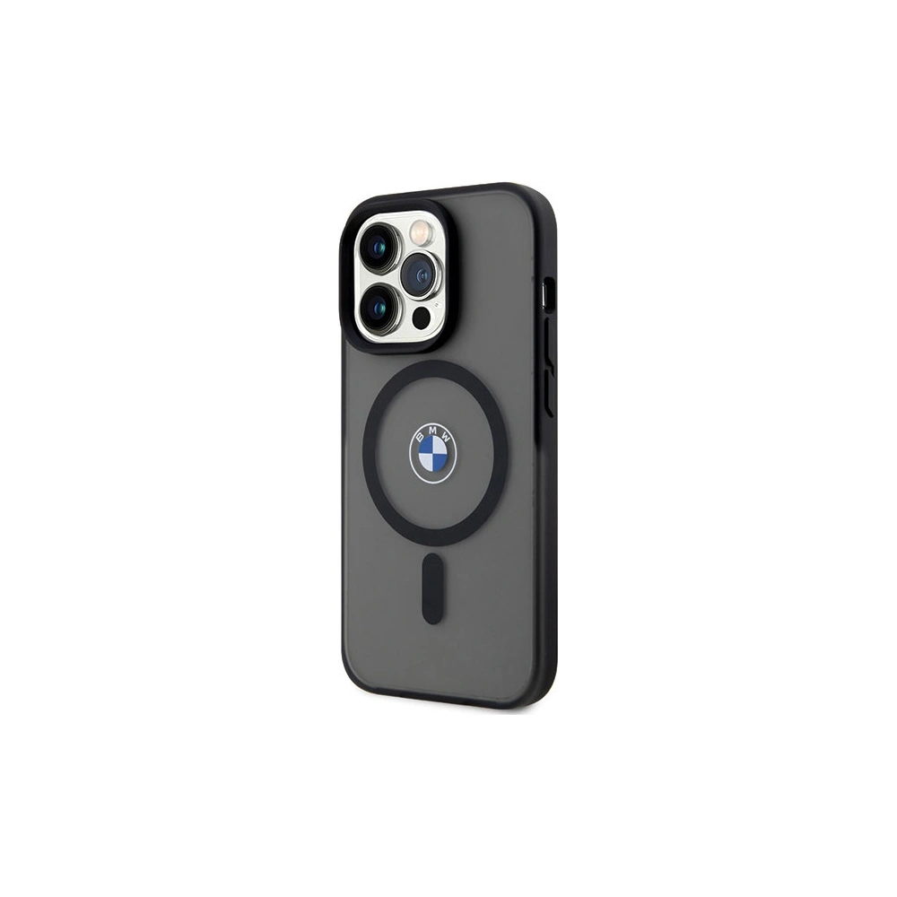 Hurtownia GSM - Etui BMW BMHMP14LDSLK Apple iPhone 14 Pro negru/black hardcase Signature MagSafe - BMW464 - {ean13} - Hurt