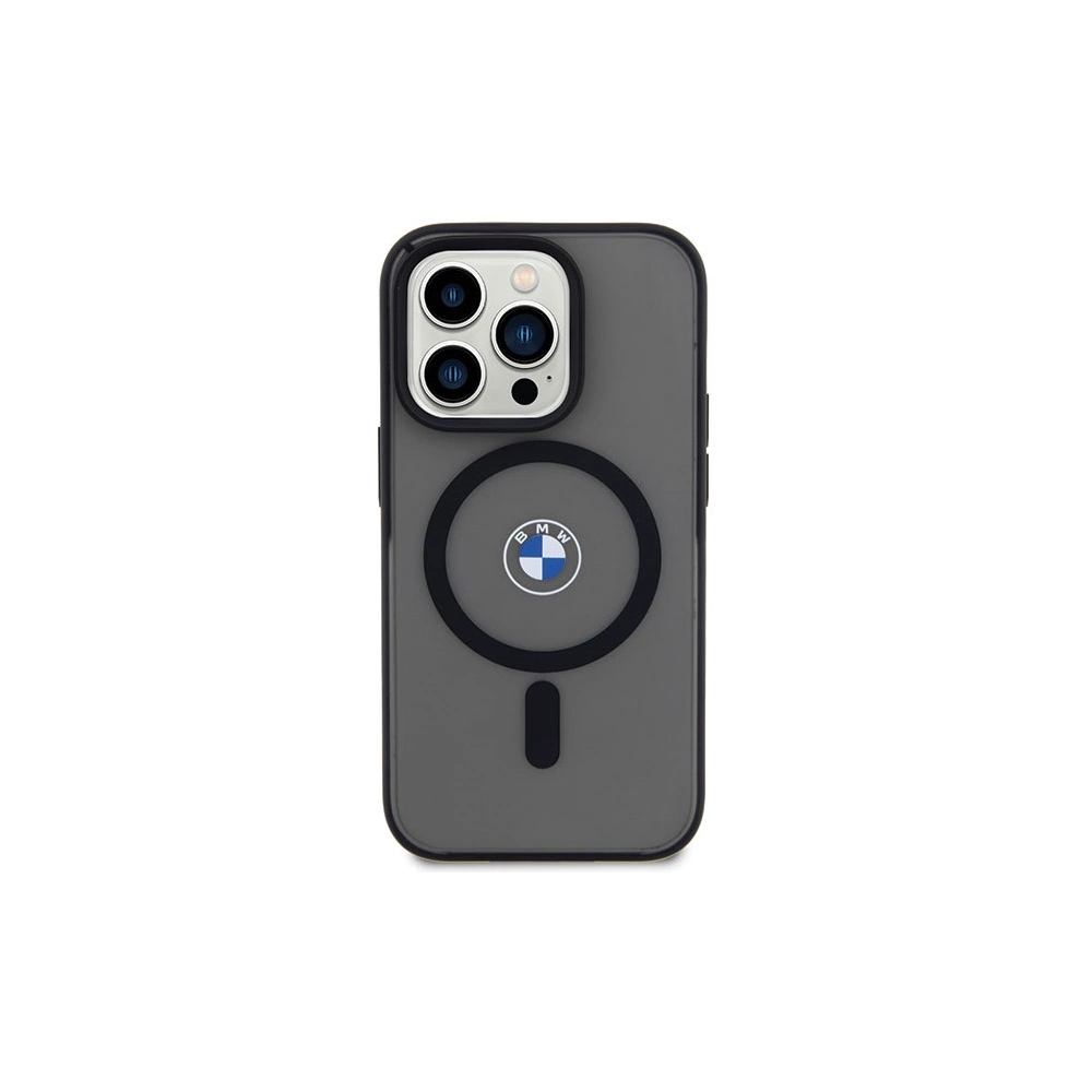 Hurtownia GSM - Etui BMW BMHMP14LDSLK Apple iPhone 14 Pro negru/black hardcase Signature MagSafe - BMW464 - {ean13} - Hurt