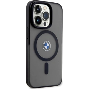 Hurtownia GSM - Etui BMW BMHMP14LDSLK Apple iPhone 14 Pro negru/black hardcase Signature MagSafe - BMW464 - {ean13} - Hurt
