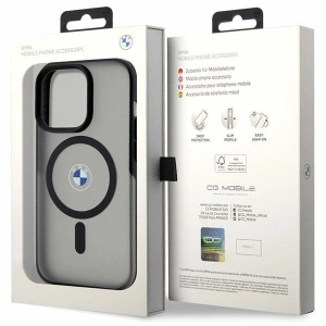 BMW BMHMP14XDSLK iPhone 14 Pro Max 6.7" black hardcase Signature MagSafe