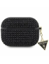 Etui Guess GUAP2HDGTPK Apple AirPods Pro 2 obal černý/black Rhinestone Triangle Charm