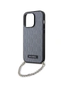 Hurtownia GSM - Etui Karl Lagerfeld KLHCP14XSACKLHPG Apple iPhone 14 Pro Max silber/silver Hardcase Saffiano Monogram Chain - KLD1580 - {ean13} - Hurt