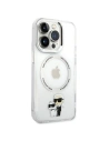 Hurtownia GSM - Etui Karl Lagerfeld KLHMP13LHNKCIT Apple iPhone 13 Pro hardcase transparent Iconic Karl&Choupette Magsafe - KLD1582 - {ean13} - Hurt