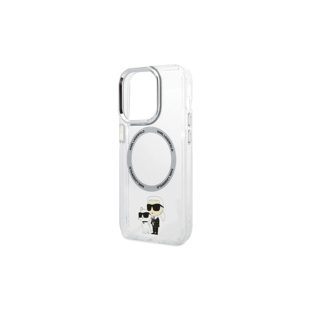 Hurtownia GSM - Etui Karl Lagerfeld KLHMP13LHNKCIT Apple iPhone 13 Pro hardcase transparent Iconic Karl&Choupette Magsafe - KLD1582 - {ean13} - Hurt