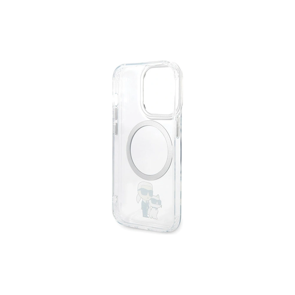 Hurtownia GSM - Etui Karl Lagerfeld KLHMP13LHNKCIT Apple iPhone 13 Pro hardcase transparent Iconic Karl&Choupette Magsafe - KLD1582 - {ean13} - Hurt