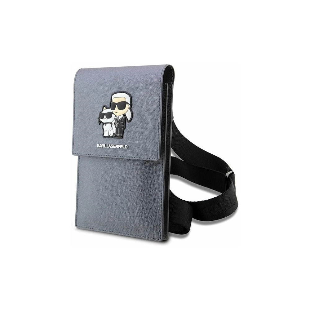 Hurtownia GSM - Táska Karl Lagerfeld KLWBSAKCPMG ezüst/silver Saffiano Karl & Choupette - KLD1583 - {ean13} - Hurt