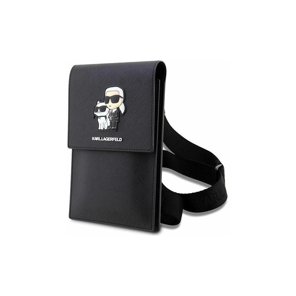 Hurtownia GSM - Torebka Karl Lagerfeld KLWBSAKCPMK černá/black Saffiano Karl & Choupette - KLD1584 - {ean13} - Hurt