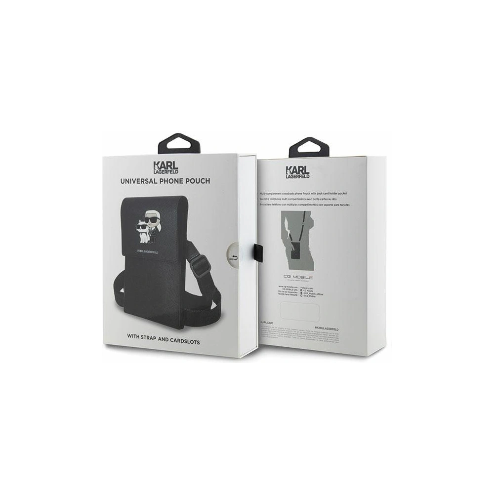 Wholesale Karl Lagerfeld Torebka KLWBSAKCPMK czarny/black Saffiano Karl & Choupette - KLD1584 - {ean13} - Hurt