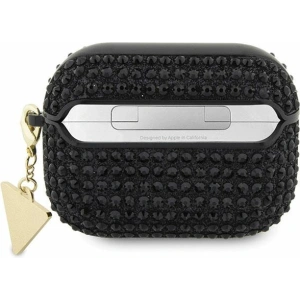 Hurtownia GSM - Etui Guess GUAPHDGTPK Apple AirPods Pro obal černý/black Rhinestone Triangle Charm - GUE2588 - {ean13} - Hurt