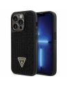 Etui Guess GUHCP14LHDGTPK Apple iPhone 14 Pro fekete/black hardcase Rhinestone Triangle