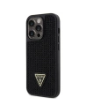 Wholesale Guess GUHCP14LHDGTPK Apple iPhone 14 Pro black hardcase Rhinestone Triangle - GUE2591 - {ean13} - Hurt