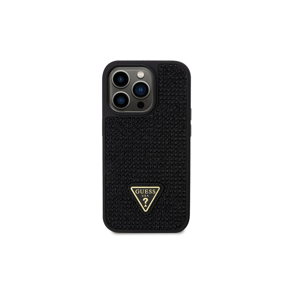 Hurtownia GSM - Etui Guess GUHCP14LHDGTPK Apple iPhone 14 Pro černý/black hardcase Rhinestone Triangle - GUE2591 - {ean13} - Hurt