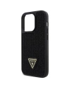 Wholesale Guess GUHCP14LHDGTPK Apple iPhone 14 Pro black hardcase Rhinestone Triangle - GUE2591 - {ean13} - Hurt