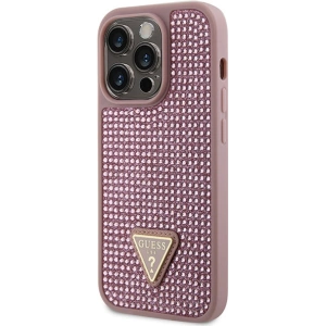 Hurtownia GSM - Etui Guess GUHCP14LHDGTPP Apple iPhone 14 Pro roz/pink hardcase Rhinestone Triangle - GUE2592 - {ean13} - Hurt