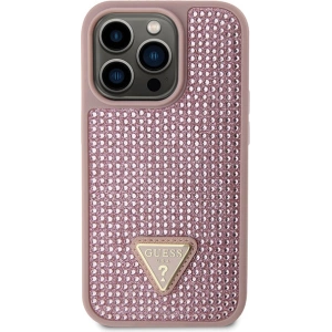Hurtownia GSM - Etui Guess GUHCP14LHDGTPP Apple iPhone 14 Pro roz/pink hardcase Rhinestone Triangle - GUE2592 - {ean13} - Hurt