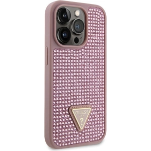 Hurtownia GSM - Etui Guess GUHCP14LHDGTPP Apple iPhone 14 Pro roz/pink hardcase Rhinestone Triangle - GUE2592 - {ean13} - Hurt
