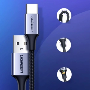 Hurtownia GSM - Kabel UGREEN USB-A/USB-C Quick Charge 3.0 3A 1m szary - UGR1610 - {ean13} - Hurt