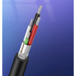 Cablu UGREEN US135 USB-B/USB-C pentru imprimantă 480 Mbps 1,5 m negru