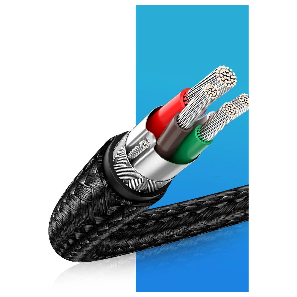 Hurtownia GSM - UGREEN US261 USB-C/USB-C Gyors Töltő Kábel 480 Mbps 60W 3A 1 m fekete-szürke - UGR1612 - {ean13} - Hurt