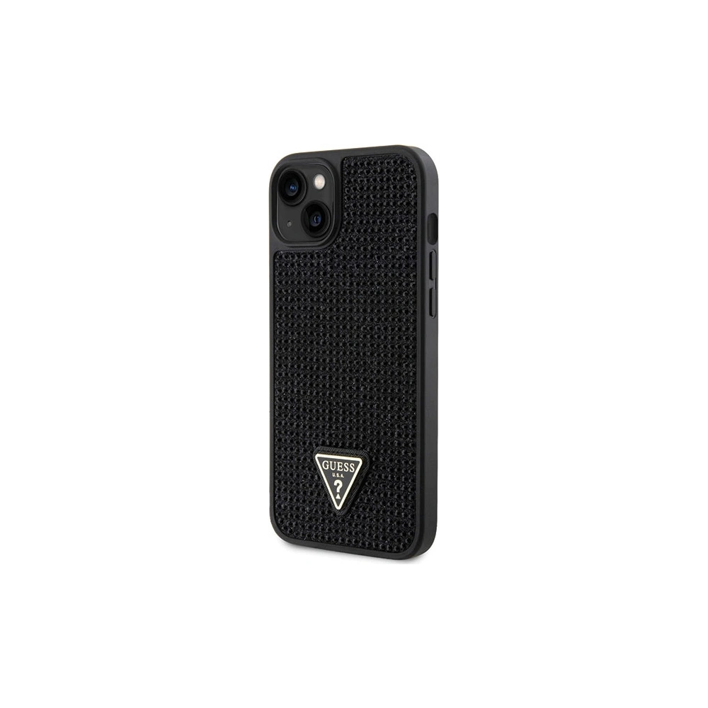 Hurtownia GSM - Etui Guess GUHCP14MHDGTPK Apple iPhone 14 Plus / 15 Plus schwarz/black hardcase Rhinestone Triangle - GUE2594 - {ean13} - Hurt