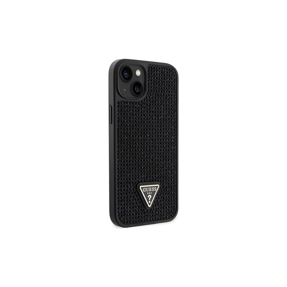 Hurtownia GSM - Etui Guess GUHCP14MHDGTPK Apple iPhone 14 Plus / 15 Plus schwarz/black hardcase Rhinestone Triangle - GUE2594 - {ean13} - Hurt