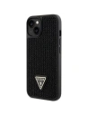 Wholesale Guess GUHCP14SHDGTPK Apple iPhone 14 black hardcase Rhinestone Triangle - GUE2597 - {ean13} - Hurt