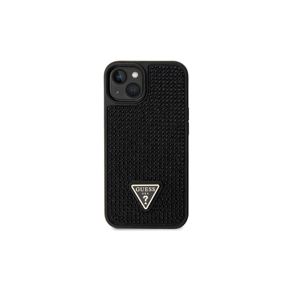 Hurtownia GSM - Etui Guess GUHCP14SHDGTPK Apple iPhone 14 schwarz/hardcase Rhinestone Triangle - GUE2597 - {ean13} - Hurt