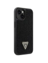 Wholesale Guess GUHCP14SHDGTPK Apple iPhone 14 black hardcase Rhinestone Triangle - GUE2597 - {ean13} - Hurt