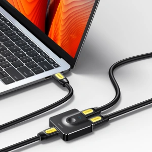 Přepínač UGREEN CM217 Switch HDMI/2x HDMI 4K 60Hz černý