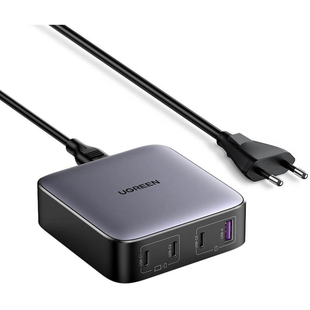 Hurtownia GSM - UGREEN CD328 Nexode GaN Netzladegerät 3xUSB-C/1xUSB-A 100W grau - UGR1616 - {ean13} - Hurt
