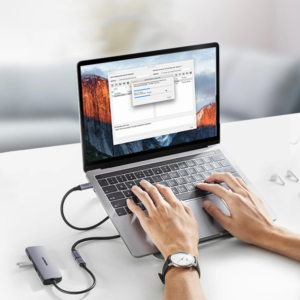 Hurtownia GSM - Cablu de extensie UGREEN US372 USB-C 3.1 10Gb/s 1m gri - UGR1617 - {ean13} - Hurt