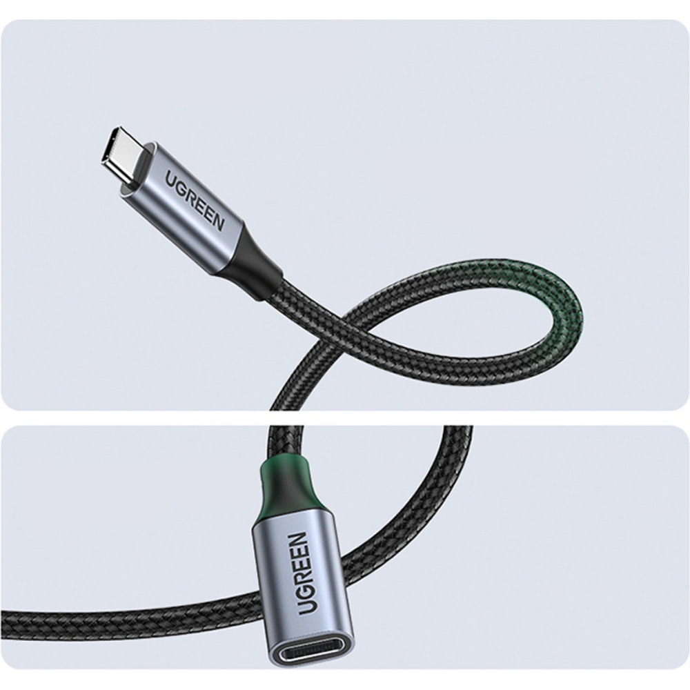 Wholesale UGREEN US372 USB-C 3.1 Extension Cable 10Gb/s 1m gray - UGR1617 - {ean13} - Hurt