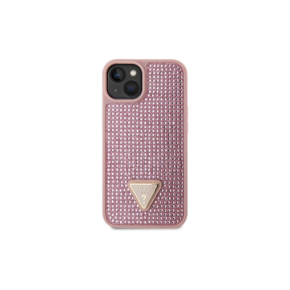 Hurtownia GSM - Etui Guess GUHCP14SHDGTPP Apple iPhone 14 růžový/pink hardcase Rhinestone Triangle - GUE2598 - {ean13} - Hurt