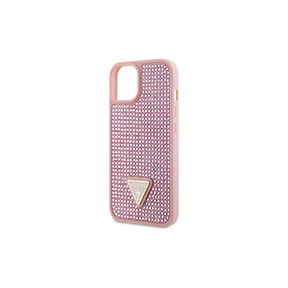 Hurtownia GSM - Etui Guess GUHCP14SHDGTPP Apple iPhone 14 růžový/pink hardcase Rhinestone Triangle - GUE2598 - {ean13} - Hurt