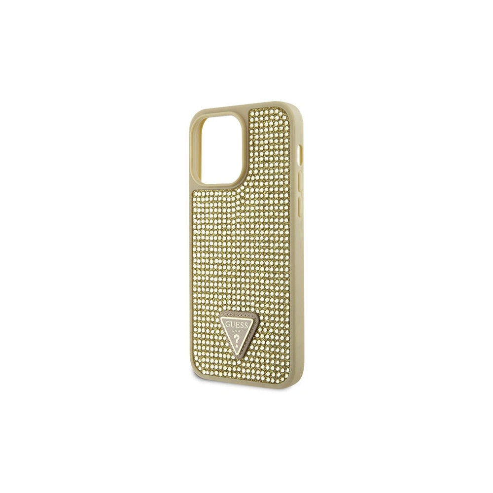 Hurtownia GSM - Etui Guess GUHCP14XHDGTPD Apple iPhone 14 Pro Max gold/hartschale Rhinestone Dreieck - GUE2599 - {ean13} - Hurt