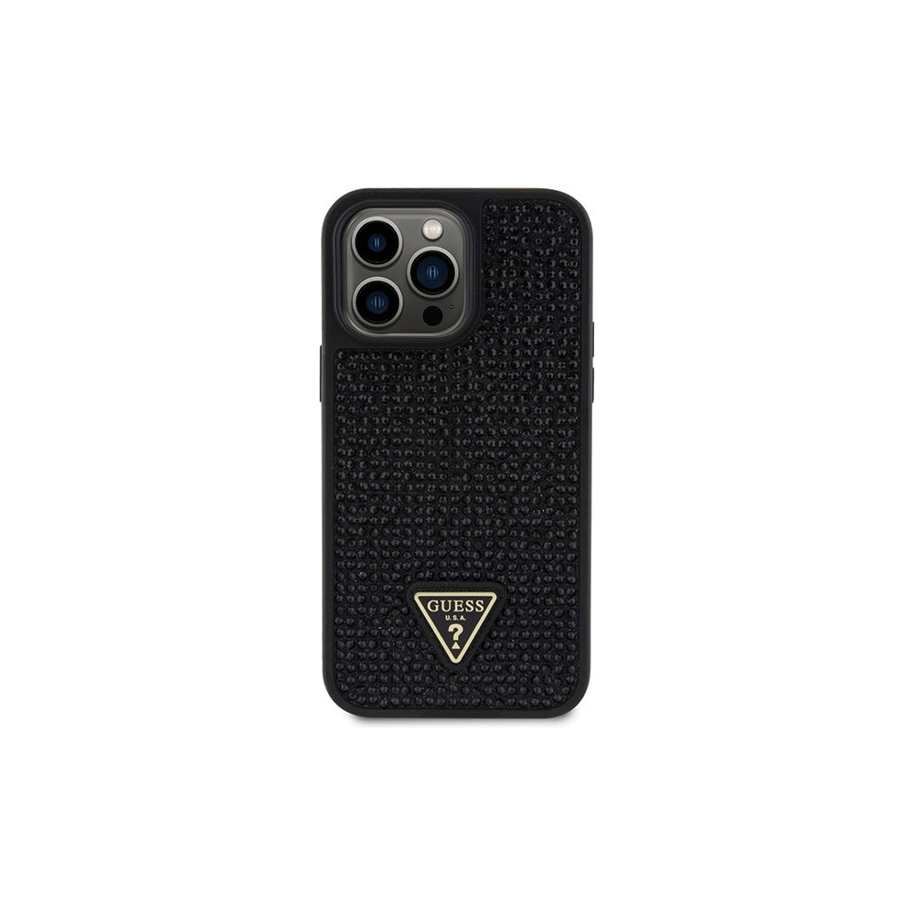 Hurtownia GSM - Etui Guess GUHCP14XHDGTPK Apple iPhone 14 Pro Max fekete/hardcase Rhinestone Triangle - GUE2600 - {ean13} - Hurt