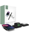Încărcător wireless Tech-Protect QI15W-A24 3in1 Magnetic Wireless Charger MagSafe Negru