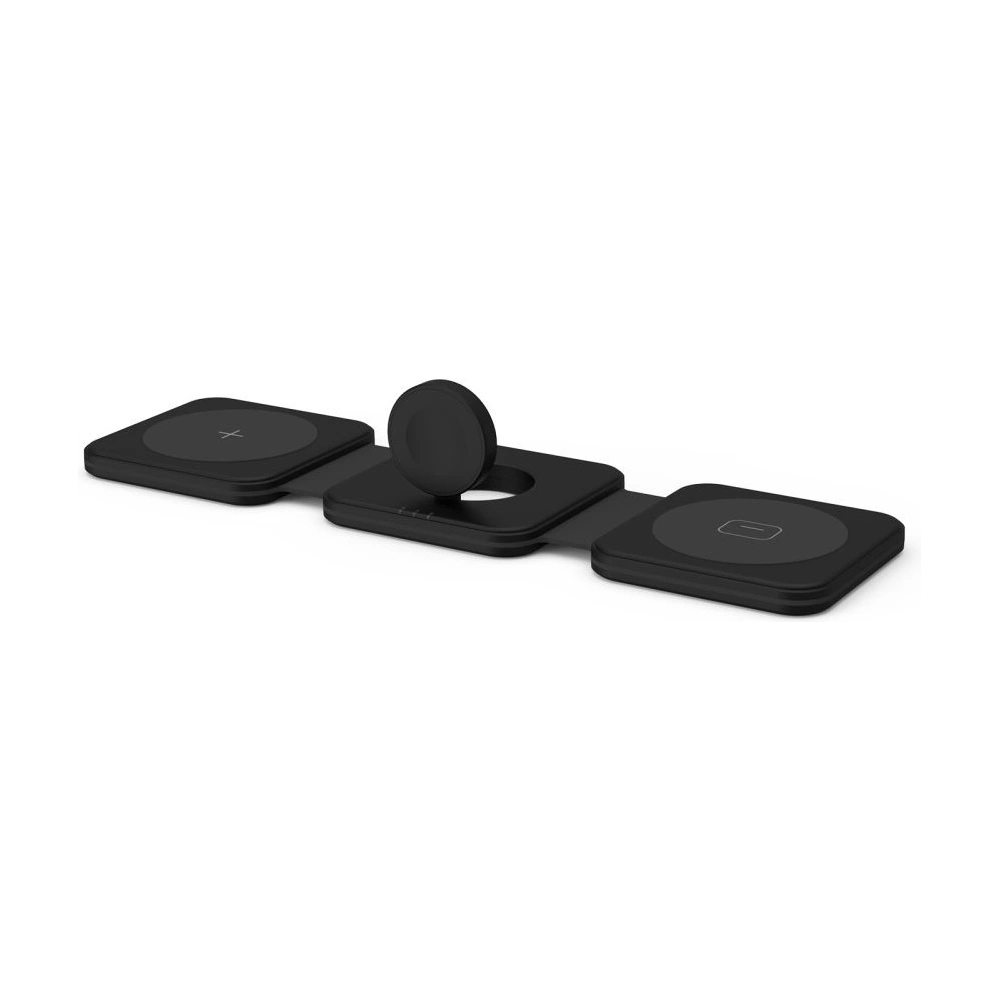 Hurtownia GSM - Bezdrátová nabíječka Tech-Protect QI15W-A24 3in1 Magnetic Wireless Charger MagSafe Černá - THP1986 - {ean13} - Hurt