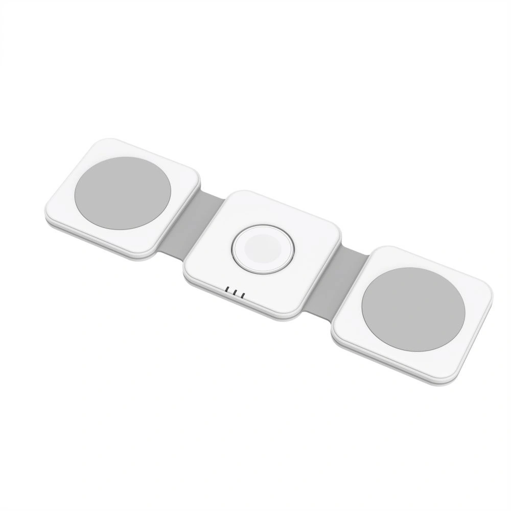 Hurtownia GSM - Încărcător wireless Tech-Protect QI15W-A24 3in1 Magnetic Wireless Charger MagSafe Alb - THP1987 - {ean13} - Hurt