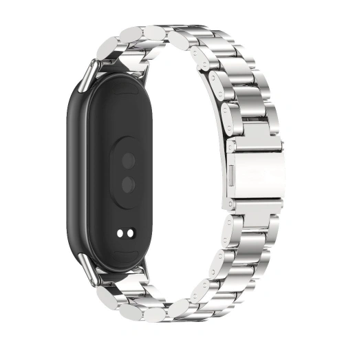 Pasek Tech-Protect Stainless Xiaomi Mi Smart Band 8 / 8 NFC / 9 Silver