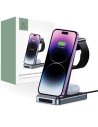 Hurtownia GSM - Vezeték nélküli töltő Tech-Protect QI15W-A26 3in1 Vezeték nélküli Töltő Fekete - THP1996 - {ean13} - Hurt