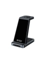 Hurtownia GSM - Bezdrátová nabíječka Tech-Protect QI15W-A26 3in1 Wireless Charger Black - THP1996 - {ean13} - Hurt
