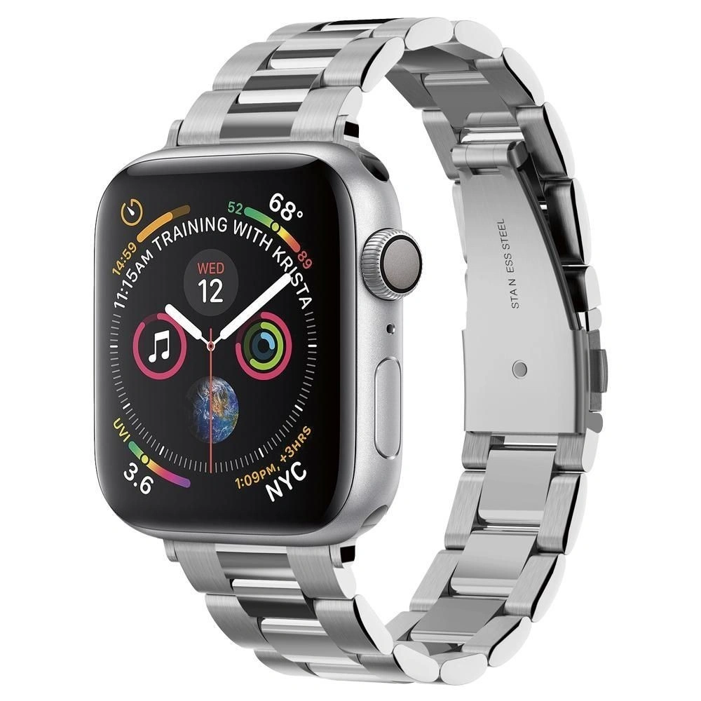 Hurtownia GSM - Pasek Spigen Modern Fit Band Apple Watch 4/5/6/7/SE 40/41mm Silver - SPN945SLV - {ean13} - Hurt
