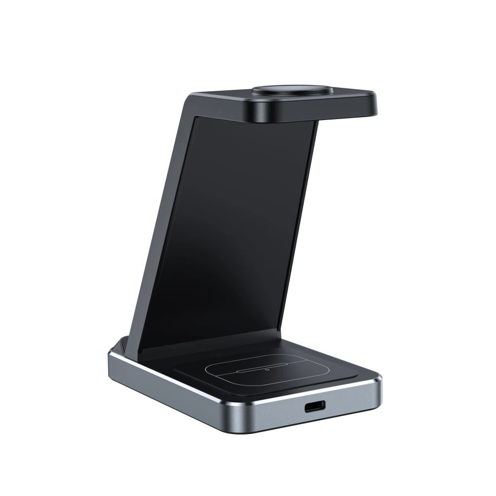 Hurtownia GSM - Vezeték nélküli töltő Tech-Protect QI15W-A26 3in1 Vezeték nélküli Töltő Fekete - THP1996 - {ean13} - Hurt