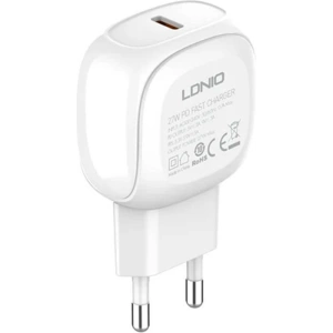 Hurtownia GSM - Netzteil LDNIO A1206C, USB-C, 27W + USB-C/USB-C Kabel (weiß) - LDN452 - {ean13} - Hurt