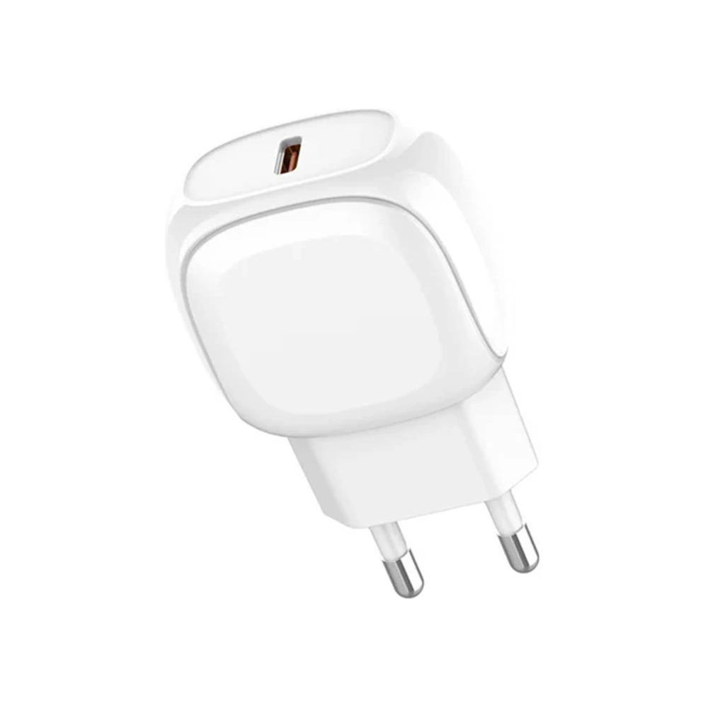 Hurtownia GSM - Netzteil LDNIO A1206C, USB-C, 27W + USB-C/Lightning-Kabel (weiß) - LDN453 - {ean13} - Hurt